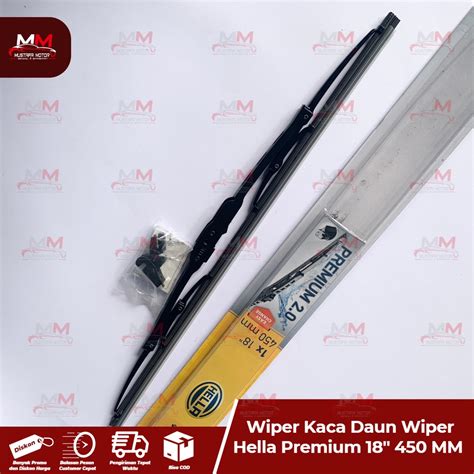 Jual Wiper Kaca Daun Wiper Hella Premium Mm Shopee Indonesia