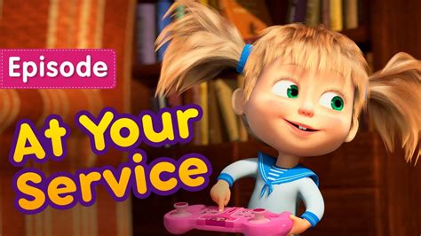 Masha And The Bear 💃 At Your Service 🤖 Episode 60 🎬 Youtube