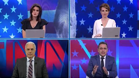 CNN supera audiência de canais abertos a cobertura das eleições nos