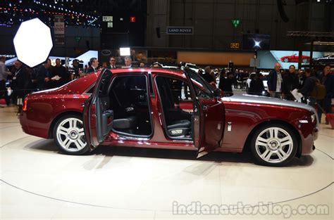 Rolls Royce Ghost Series Ii Side With Doors Open Geneva Live