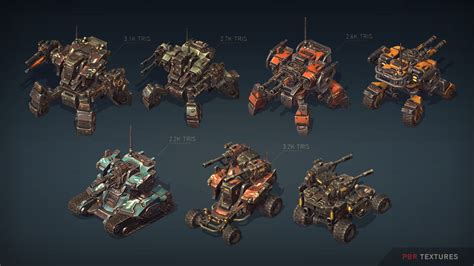 Mech Constructor Spiders And Tanks 3D Robots Unity Asset Store