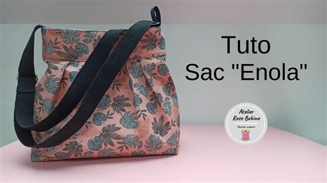 Comment Coudre Un Sac En Tissu Sac Main Enola Youtube