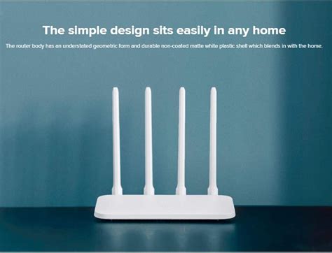 Router Wireless Xiaomi Mi Router 4a Gigabit Blanco