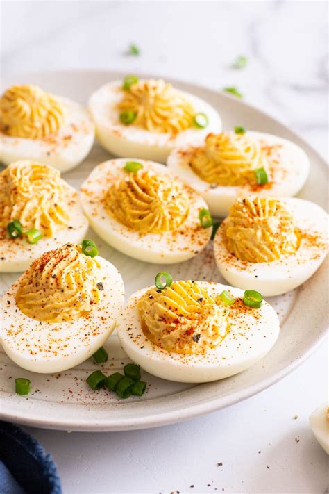 Healthy Deviled Eggs IFoodReal