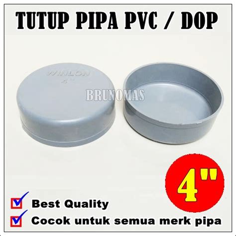 Jual Tutup Pipa Pvc Dop Inchi Tutup Pvc Tanpa Drat Shopee Indonesia