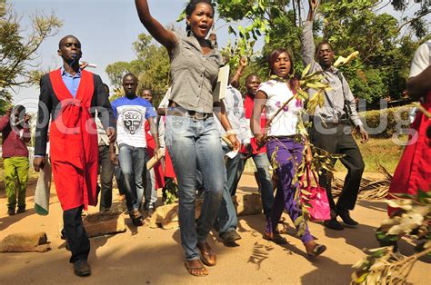 Makerere University students in solidarity march for Garissa university students - Campus Bee