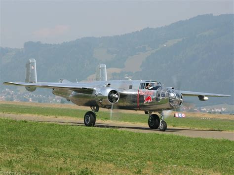 B-25J Mitchell Bomber Red Bull | Defence Forum & Military Photos ...