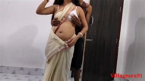 White Saree Sexy Real Xx Wife Blowjob And Fuck Official Video By