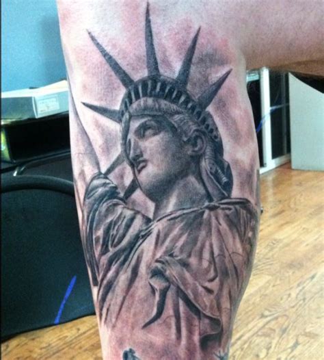 Statue Of Liberty By Rob Galvan Pachuco Tattoo In Orange Ca Statue