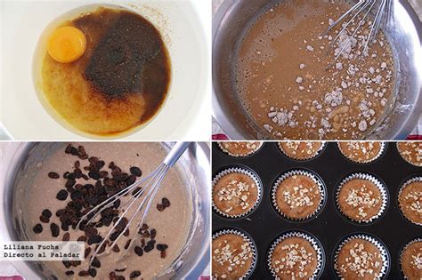 Muffins De Pur De Manzana Y Avena Receta De Postre F Cil Y Sencilla