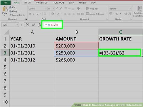 How To Calculate Average Growth In Excel Haiper