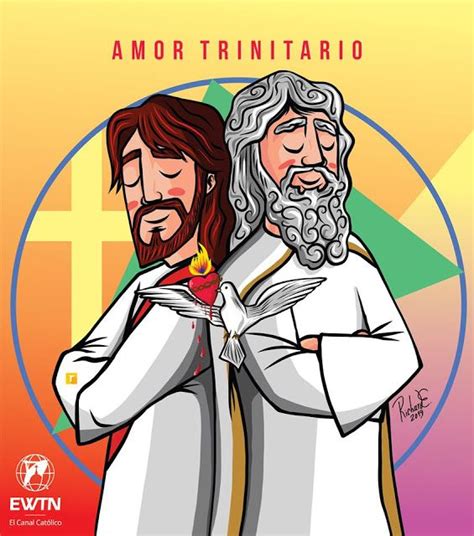 ® Blog Católico Gotitas Espirituales ® JesÚs Te Mira Santisima Trinidad Trinidad Dibujos De