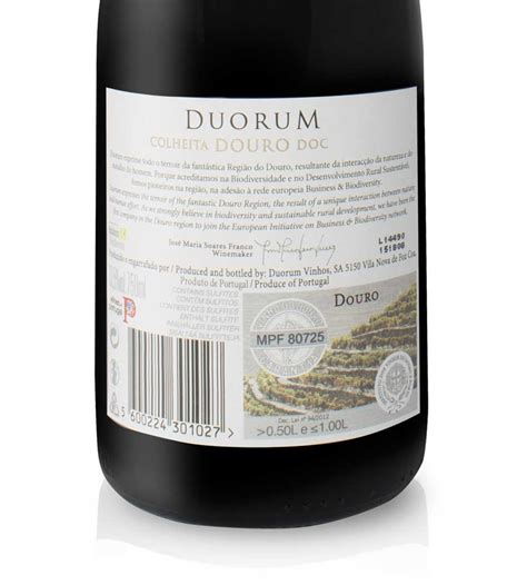 Vinho Tinto Duorum Colheita 2021 75cl Douro Envio grátis VINHA