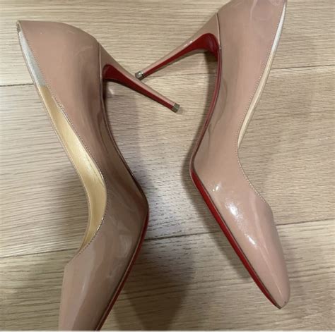 Christian Louboutin Nude Pigalles Heels Gem