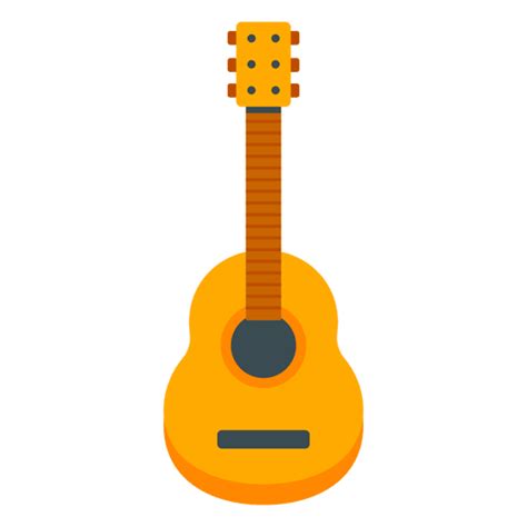 Ilustraci N De Guitarra Plana Descargar Png Svg Transparente