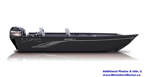 New Lund Rebel Xl Tiller Gunmetal Boat In Arborg