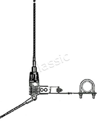 Sirio Boomerang W Mhz Cb Balcony Antenna