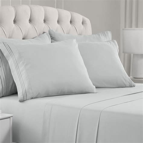 Amazon Mellanni Full Size Sheets Set 6 Piece Iconic Collection