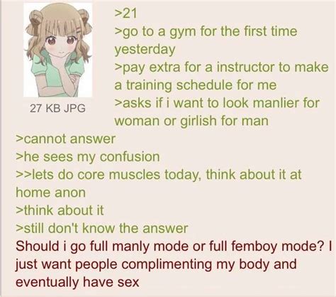 Best Of 4chan On Twitter Anon Goes To The Gym