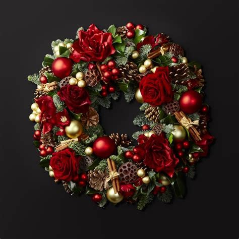 Luxury Christmas Wreaths And Garlands Magical Christmas Wreaths