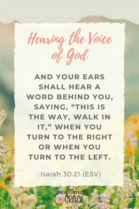 Hearing The Voice Of God 11 Powerful Bible Verses About Listening To