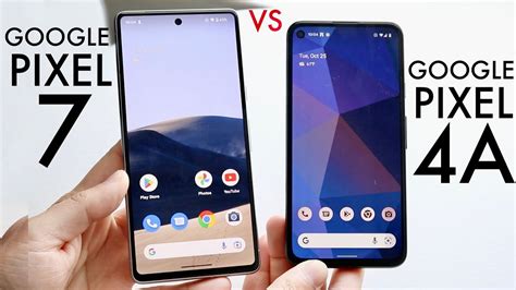 Google Pixel 7 Vs Google Pixel 4A Comparison Review YouTube