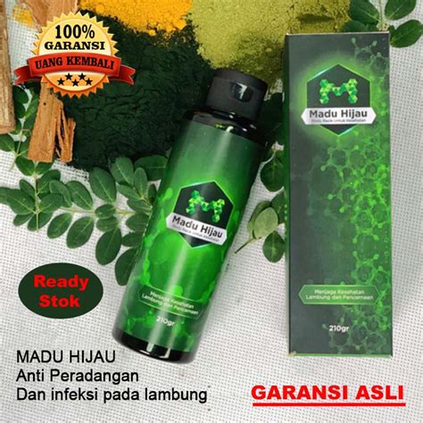 Madu Hijau - obat asam lambung - Obat Gerd - Obat Tukak Lambung - Maag ...