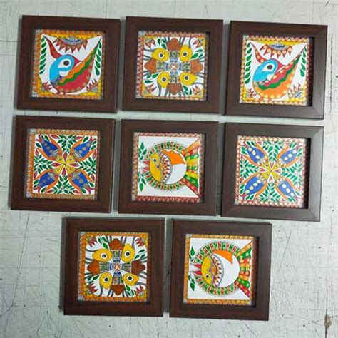 Madhubani Tea Coasters Anandi Empower Foundation