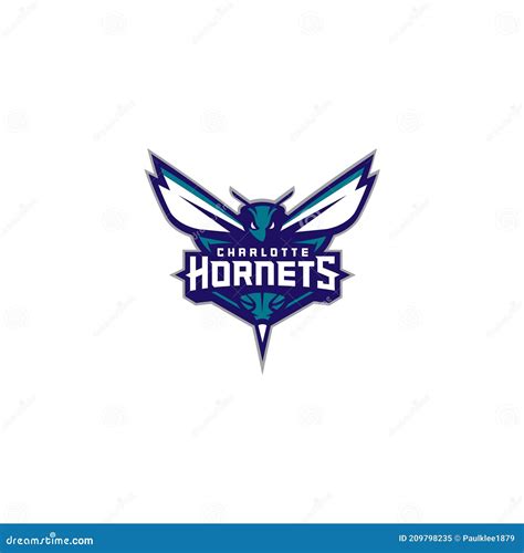 Charlotte Hornets Logo Cartoon Vector | CartoonDealer.com #135790085