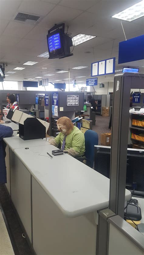 I'm at the same office as the friend in at the DMV - ViralBuzz