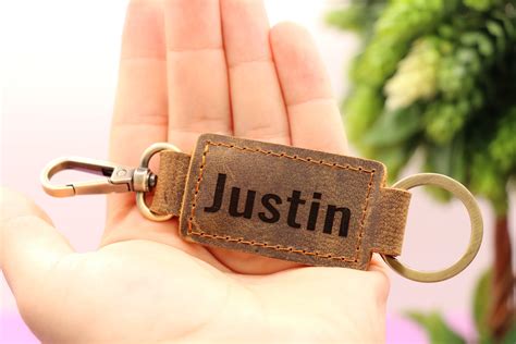 Personalized Basketball Keychain Basketball Name Tag Keychain