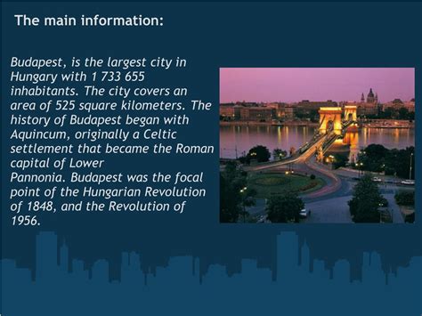 PPT - Explore Budapest: Hungary's Vibrant Capital PowerPoint