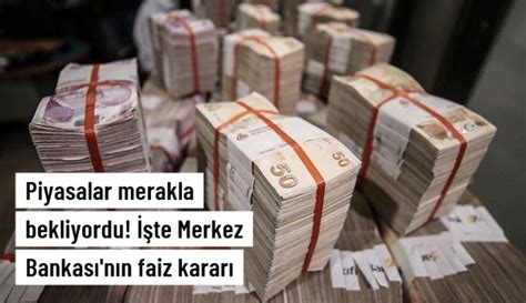 Son Dakika Merkez Bankası faizi yüzde 8 5 te sabit bıraktı Kamu Saati