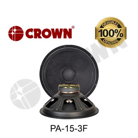 Pa F Crown Instrumental Speaker Lazada Ph