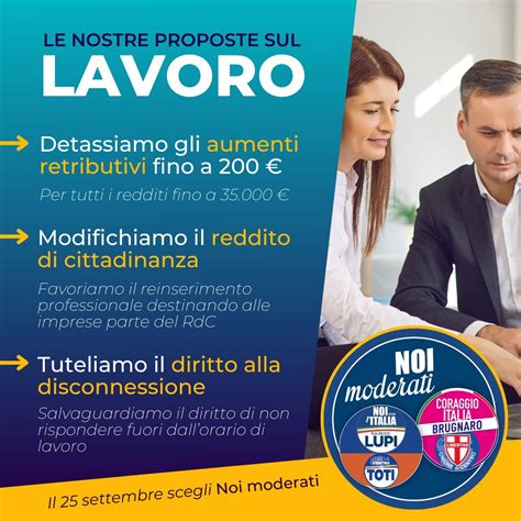 LE NOSTRE PROPOSTE SUL LAVORO Maurizio Lupi