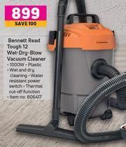 Bennett Read Tough 12 Wet Dry Blow Vacuum Cleaner Offer At Game