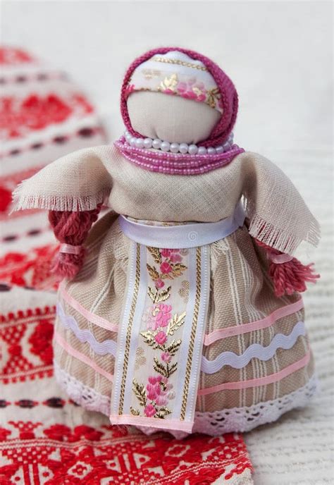 Traditional Ukrainian Doll Stock Image Image Of Embroidery 14568061