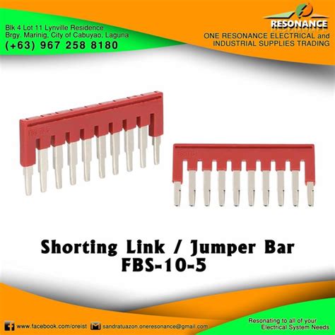 Shorting Link Jumper Bar Fbs 10 5 Lazada Ph