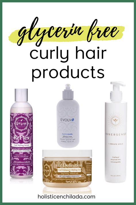 Glycerin Free Curly Hair Products The Holistic Enchilada Curly Hair Clean Beauty