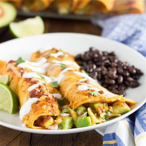 Avocado Enchiladas Kristines Kitchen