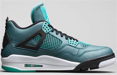 Air Jordan 4 'Teal' - Official Images- SneakerFiles