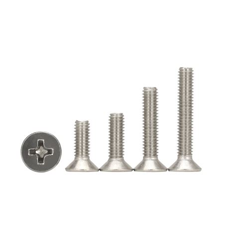 GB819 304 316 Stainless Steel Philip M7 Countersunk Head Screw China