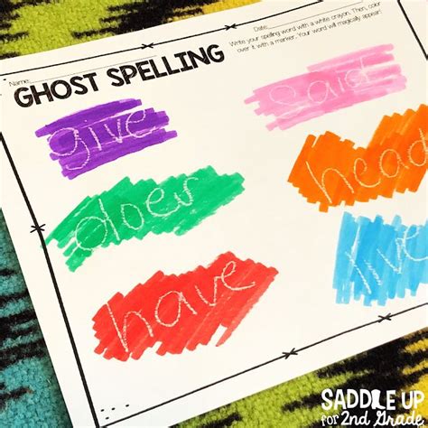 10 Creative Ways To Practice Spelling Words With Any Word List