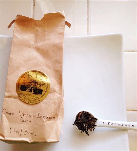 Sugar Spoon: Tea Tasting - Darjeeling Green (from Chado Tea)
