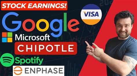 Live Stock Market Earnings Reaction Google Stock Microsoft Stock