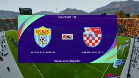 Nk Bsk Bijelo Brdo Vs Hnk Orijent Pes Nl Youtube