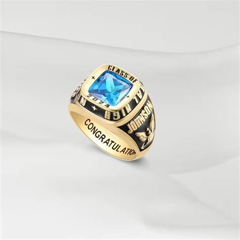 Custom Class Ring For Men S High School College University