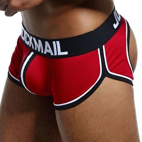 Cueca Boxer Sexy Jockstrap Cueca Pump Gay Preta Vermelha Mercado Livre