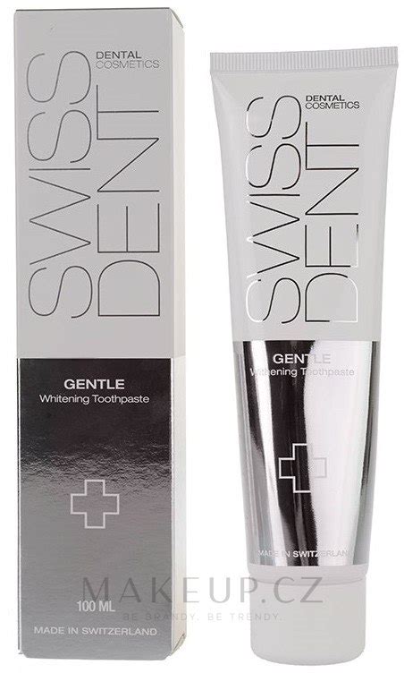 SWISSDENT Gentle Whitening Toothpaste - Bělící zubní pasta pro citlivé ...