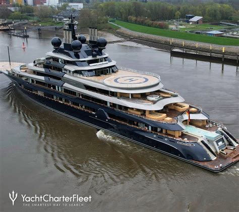 M L Rssen Superyacht Luminance Spotted On Sea Trials Yachtcharterfleet